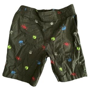 Garanimals Alien Black Multicolored Printed Shorts